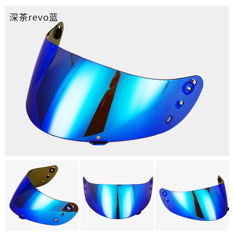 Motorcycle Helmet Ic04 Lens Suitable for Airflite-Ic-04 Helmet Accessories Anti-Glare Lens Cross-Border