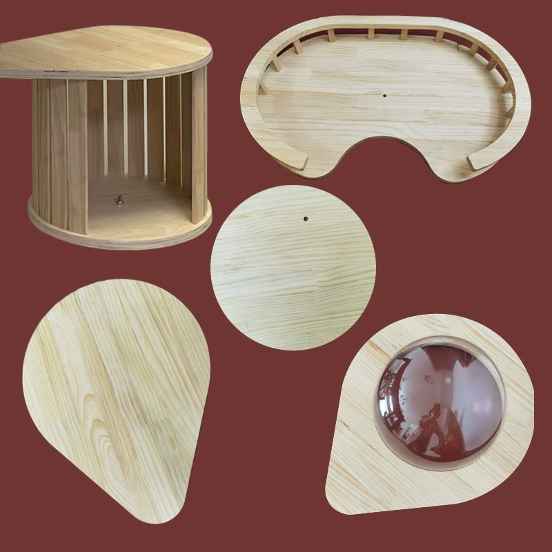 Space changeable climbing frame with accessories from natural wood, DIY