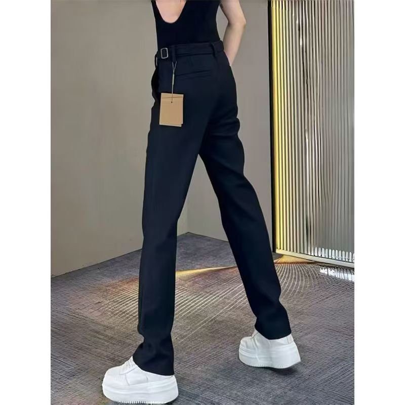 2025 Autumn and Winter New Style Accessible Luxury Simple Straight Casual Pants for Men High Quality European Business Pants Stretch Men