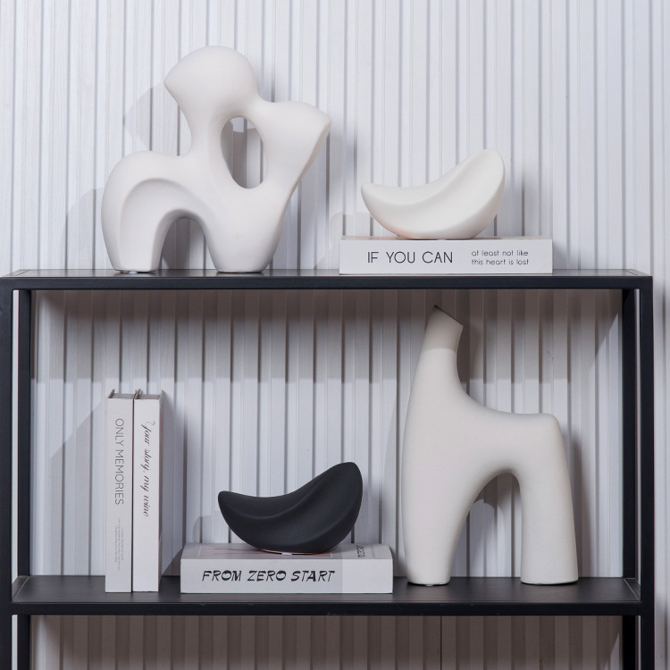 modern and minimalistic high-end bookshelf