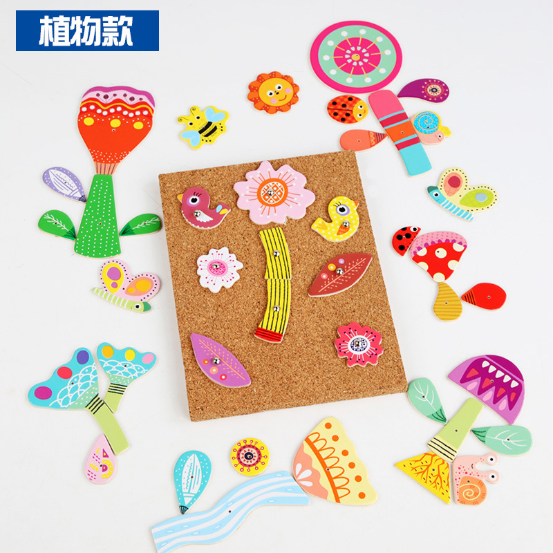 Clavos creativos - estilo vegetal