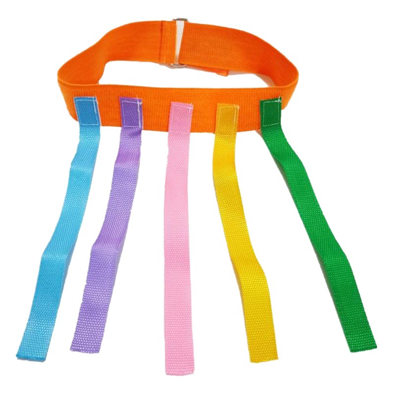 Tail tirando kindergarten chaleco cinturón cola tirando juego de deportes al aire libre equipo de entrenamiento sensorial cola captura de juguete