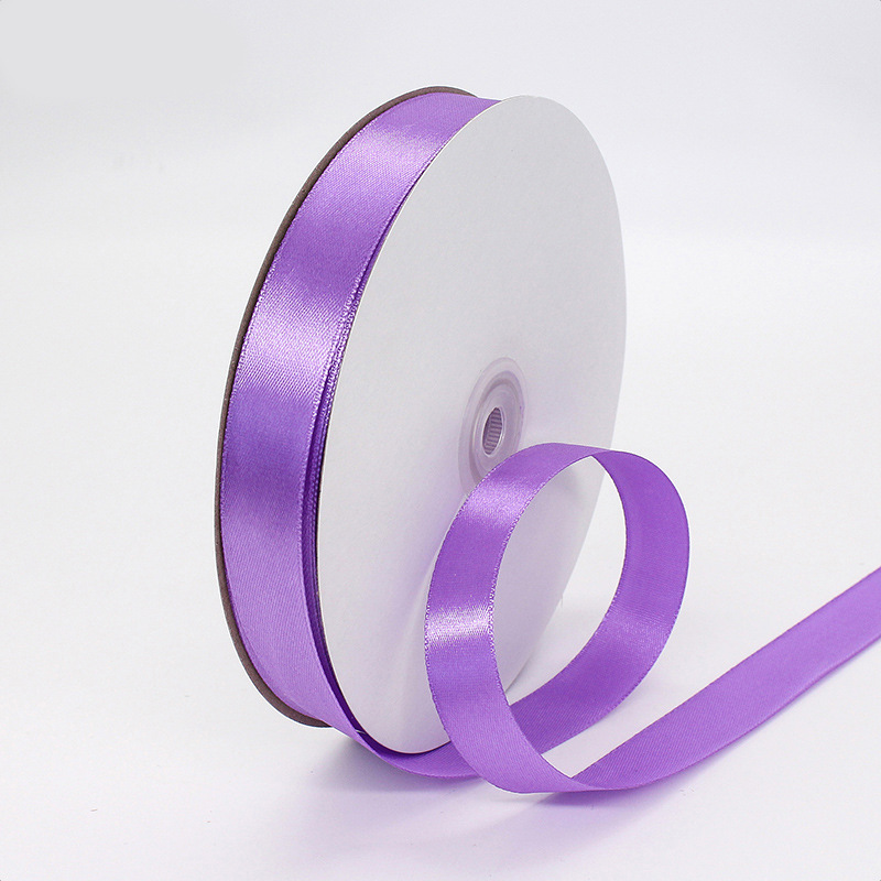 Fabricantes al por mayor lavanda púrpura cinta de cinta flor regalo decoración embalaje cinta transfronteriza al por mayor cinta