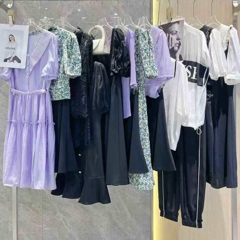 25夏三色3COLOURドレス、トップス、パンツ、スカート、ライブストリーミング実店舗、13店舗供給|undefined