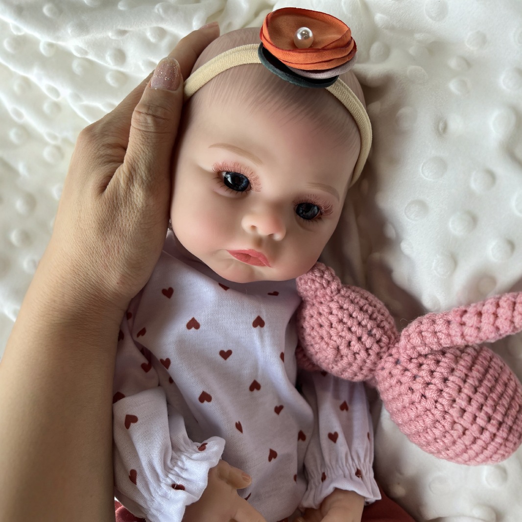 45CM 시뮬레이션 인형 초원 절묘한 3D 그린 정맥 피 실크 보이는 국경 첫 번째 소스