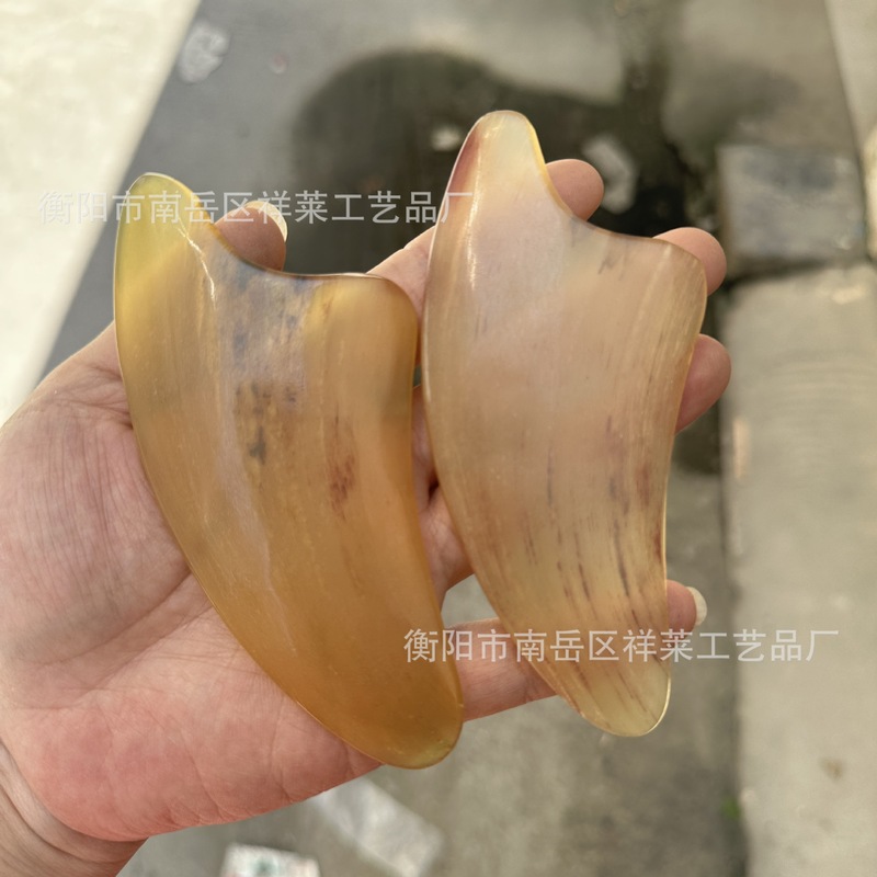 真空本格ホーンサンドスクレーパー、高級ホーンフェイシャルスクレーパー、サンドヘルスマッサージシャスクレーパースティック|undefined