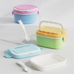 オフィスワーカー弁当箱弁当箱電子レンジ専用家庭用プラスチック保存箱食品グレードの密封箱弁当箱卸売
