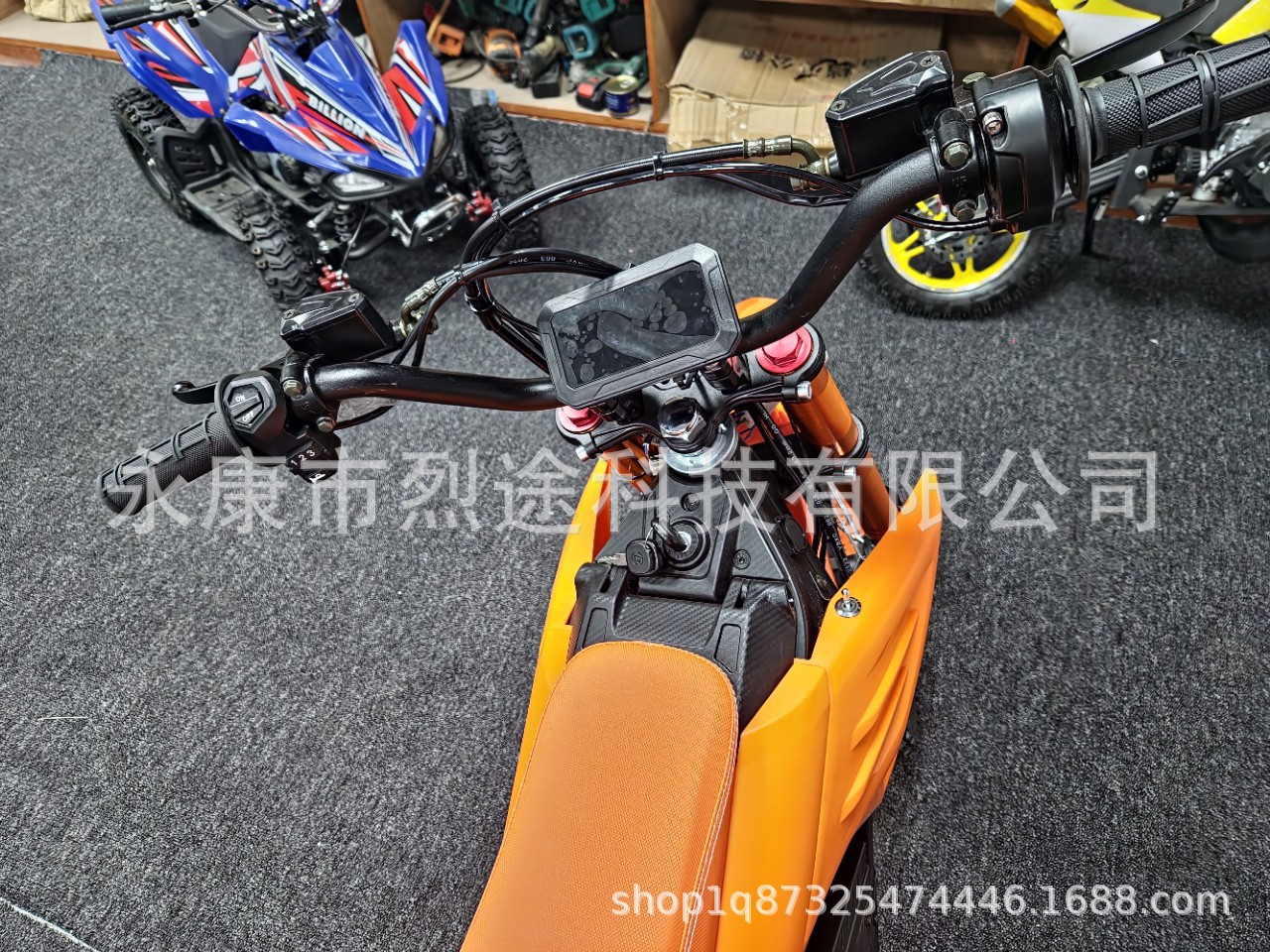 48V2000W Off-Road Electric Motorcycle Two-Wheeled Outdoor Riding Competition Electric Motorcycle Adult High-Speed Off-Road Venue Vehicle
