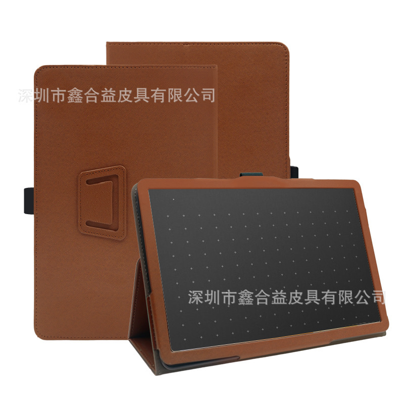 Suitable for Wacom One S Tablet Protective Leather Case Ctc4110Wl Anti-Fall Solid Color Simple Shell