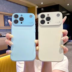 硅胶大视窗适用iPhone17手机壳香薰肤感苹果16plus全包防摔保护套