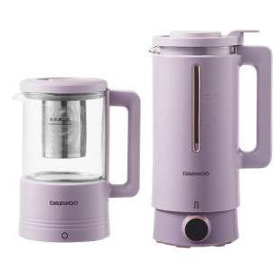 Daewoo Blender for Baby Food, Multifunctional Household Small Soy Milk Maker, Fully Automatic Heating Cooking Machine with 3D Heating