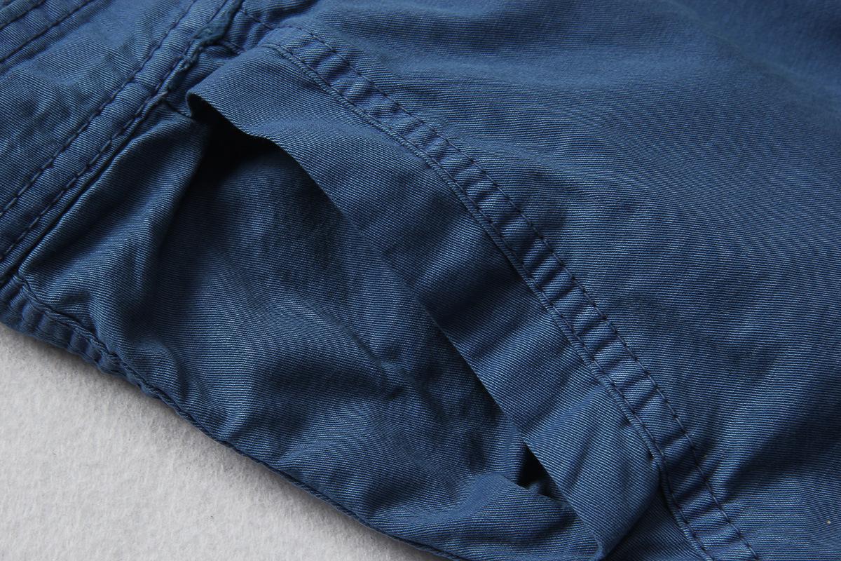 280g Weight Shorts Pants Length Cotton Fabric Type Mid Waist Waist Line Cargo Pants Pants Type Inelastic Elasticity Holiday, Street Occasion Loose Fit Type Solid Color Pattern Summer Season Men's Gender Casual Style Men's Solid Color Casual Loose Men's Bottoms 11