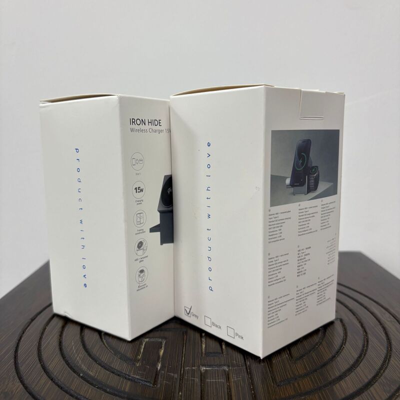 XW10 ルービックキューブ型ワイヤレス充電器 強力磁力 15W急速充電 3in1 新型デスクトップワイヤレス充電器 跨境|undefined
