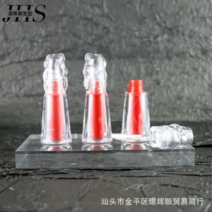 New Double Tube 2ml Multi-Color Lip Glaze Tube Lip Gloss Empty Tube Makeup Packaging Material Factory Direct Approval Z