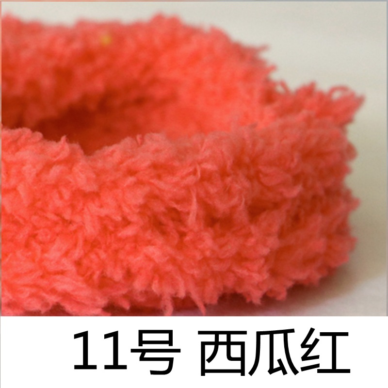 15mm cifrado Twist stick 1 m largo Super grueso Super denso tira de lana de raíz de lana hecha a mano DIY cachorro material paquete