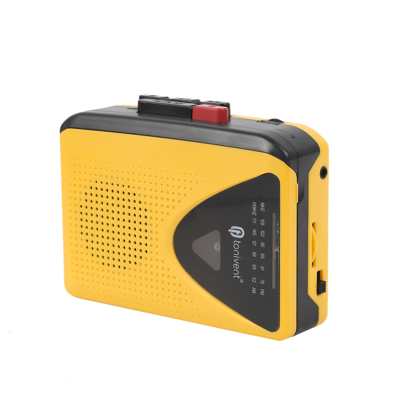 Nostalgic Stereo Cassette Recorder with Fm/Am Radio and External Speaker/Supports Cassette Tape Recording Nostalgic Stereo Cassette Recorder with Fm/Am Radio and External Speaker/Supports Cassette Tape Recording