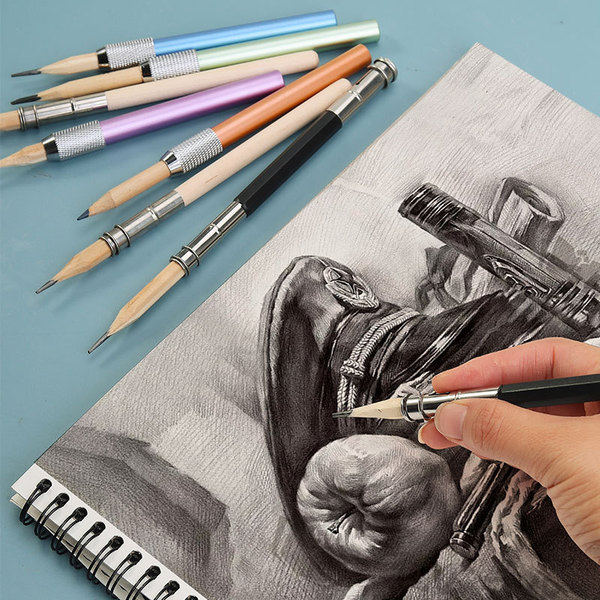 double-sided long pencil
