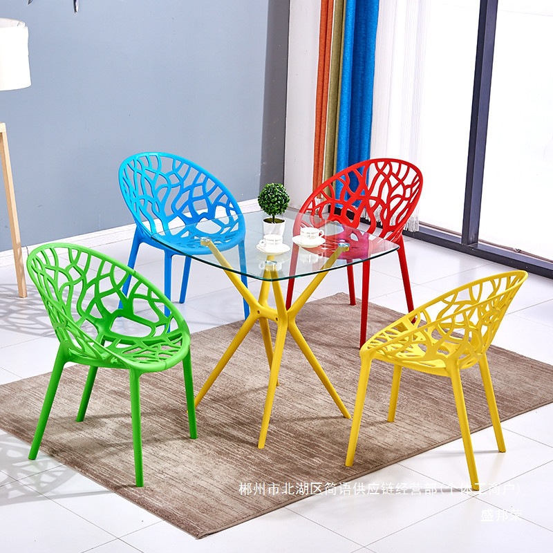 Fábrica directa simple mesa de recepción combinación de mesa de vidrio temperado al aire libre mesa de café mesa de ocio
