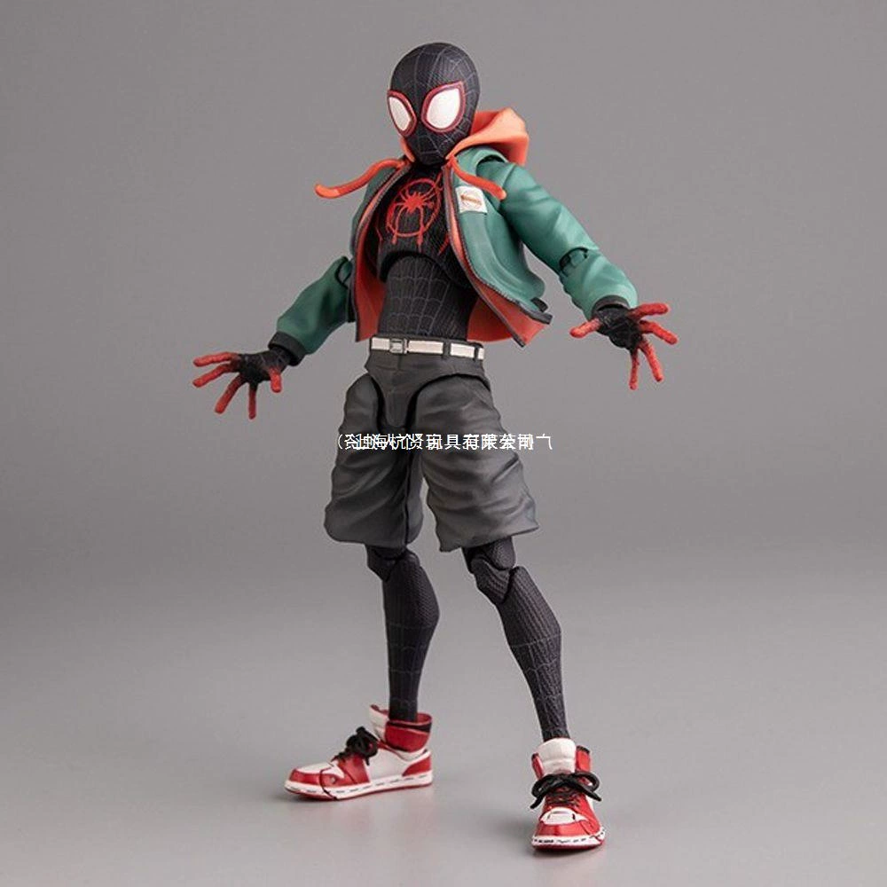 Премиум-фигурка Человека-паука Miles, коллекционная модель игрушки-орнамента из вселенной.