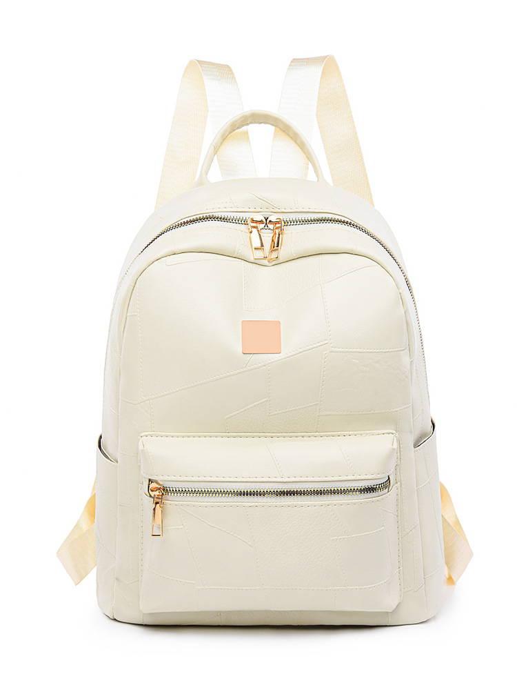 Mochila de gran capacidad para mujer 2024 nueva versión coreana de cuero suave ligero para mujer mochila de viaje de ocio de moda