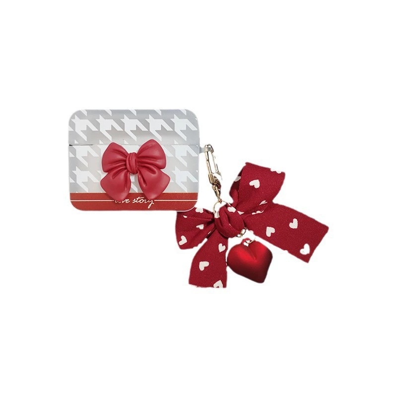 Apple, three dimensional headphones with bow, iPhone1, protective case, pro2, 2/3/4, bluetooth
