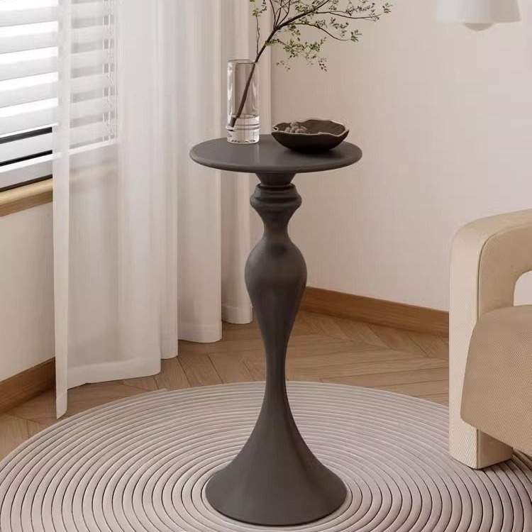 Mayorista transfronterizo venta caliente nórdica mesa de té de lujo ligero sofá sala de estar unas pocas mesas redondas esquina balcón unas mesas de cama