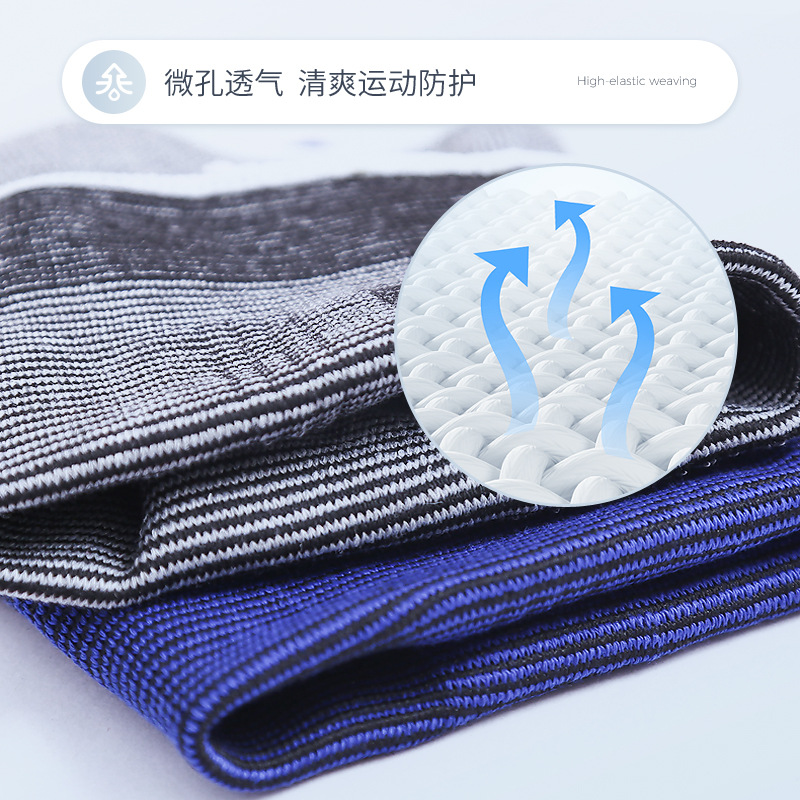 Ciclismo rodilleras bádminton baloncesto fútbol deportes calientes rodilleras ligeras transpirables sudor absorbente al por mayor punto rodilleras