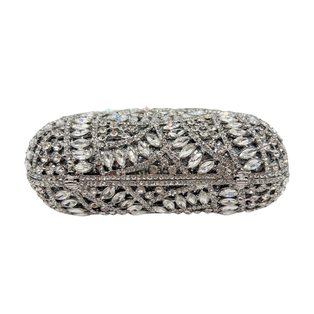 Bag de embrague de piedra nueva bolsa de diamantes huecos bolsa de cena europea y americana bolsa de diamantes de mano bolsa de vestir