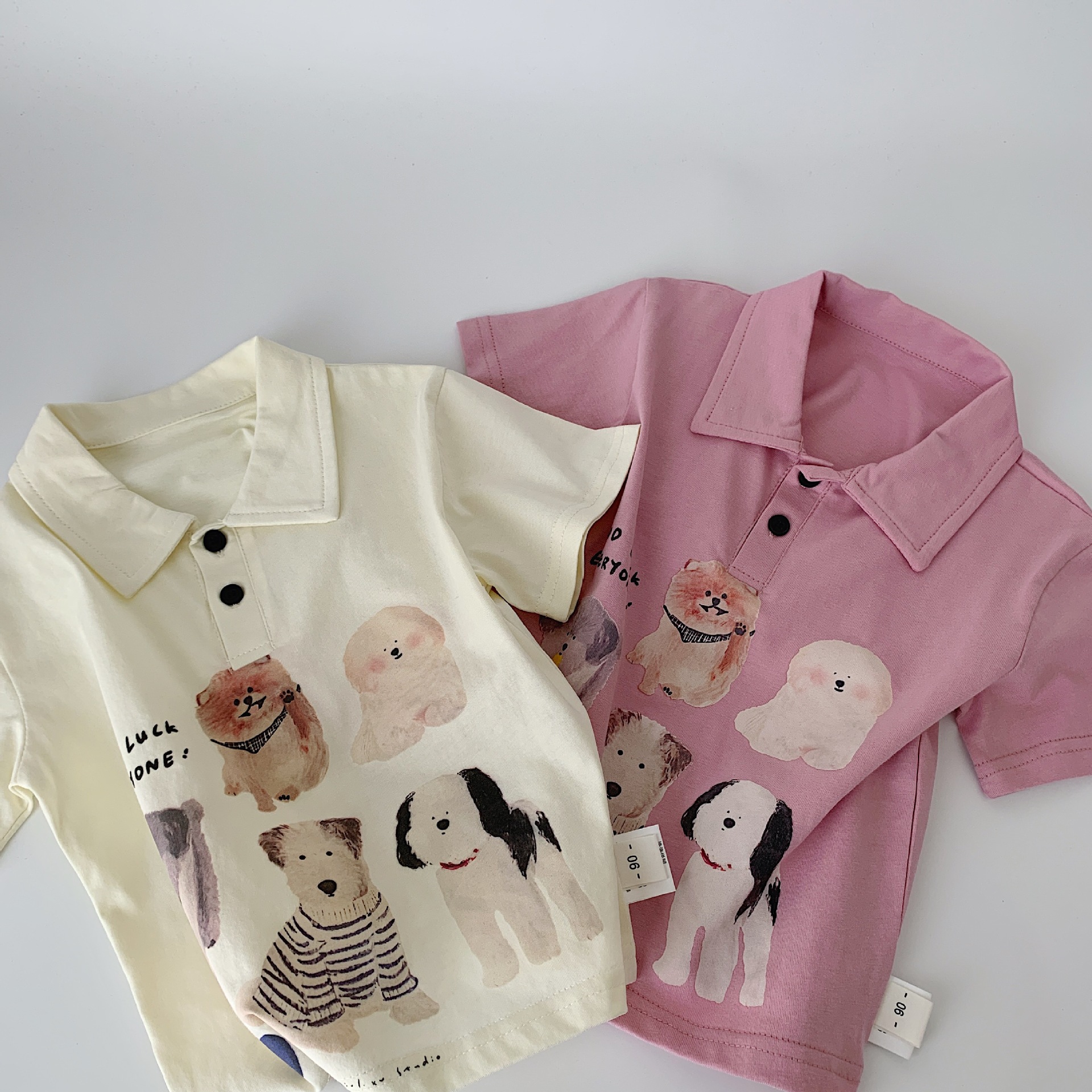 Camisa POLO para niños Maibao Camiseta de manga corta Verano 2025 Nueva ropa para niños Tops para niños Ropa fina de verano de media manga