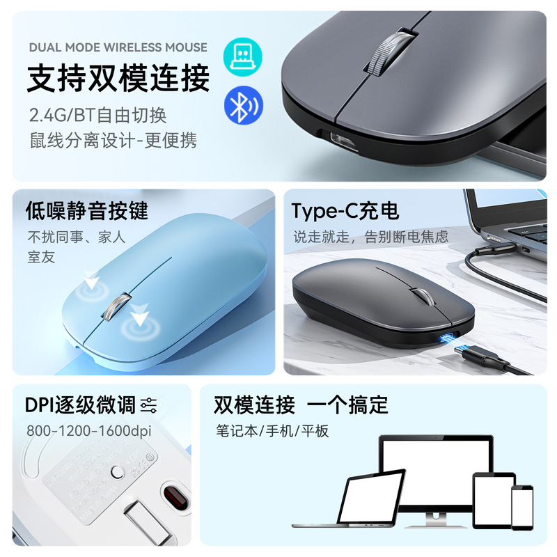 ワイヤレスマウス Bluetooth オフィス オフィス ゲーム ミニ ガールズ かわいい コンピューター 適切な携帯電話 タブレット サイレント マウス|undefined