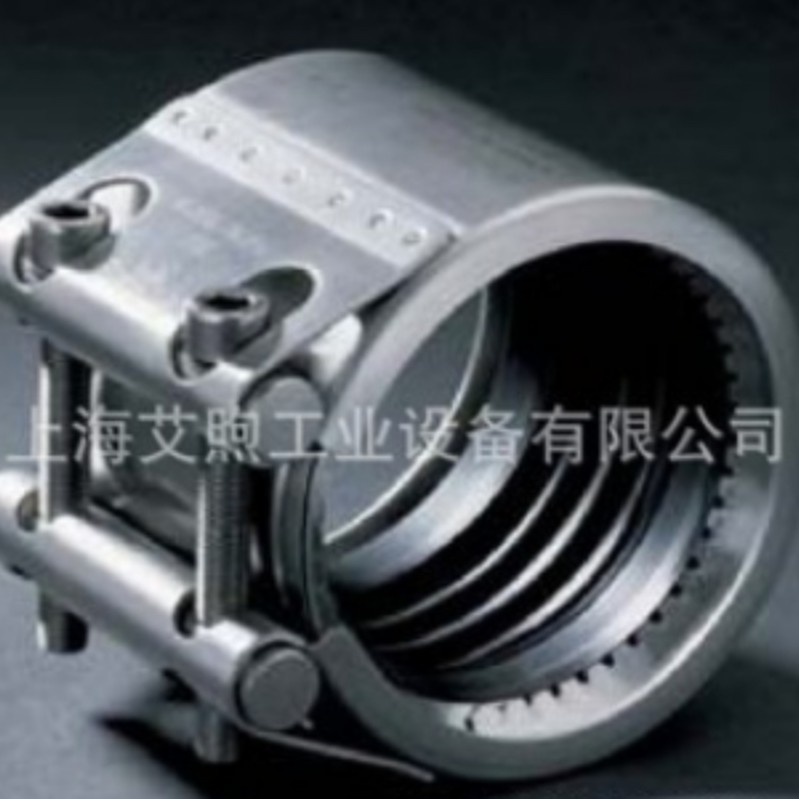 304/316不锈钢齿环型管道连接器 IMPA船用联管夹 管道快速连接器