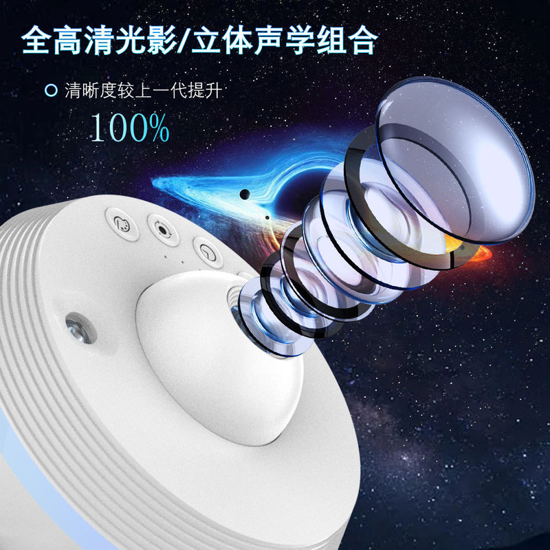 銀河の星の空の明かりは13枚の高清の菲林片の銀河の星のエアコンの焦灯の寝室の贈り物の雰囲気の明かりを送ります。|undefined