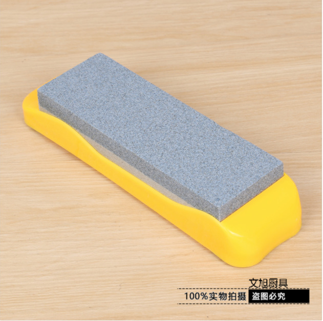 Cuchillo de cocina doméstico afilador de cuchillo multifuncional de doble cara afilador rápido tijeras de molienda de piedra de aceite diamante