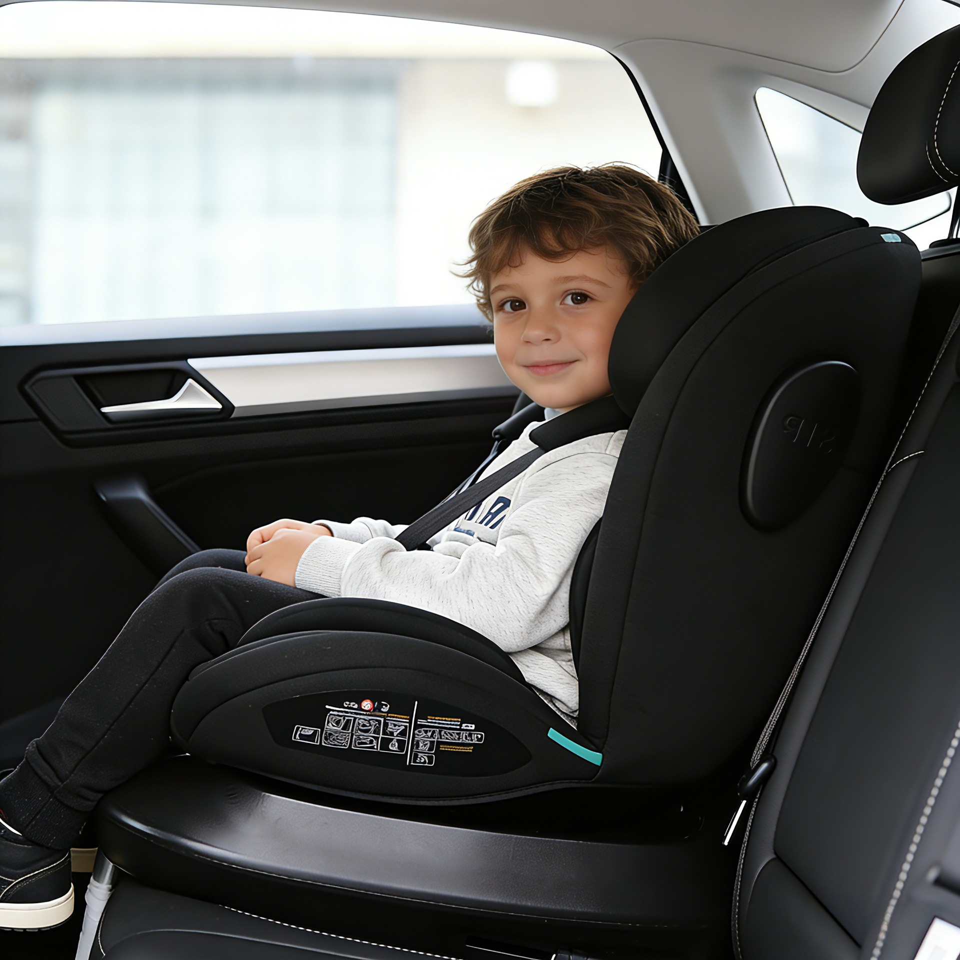 Trendybaby Car Child Safety Seat 0-12 Years Old Newborn Baby Car Seat