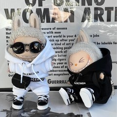 パリのファッションブランドオートクチュール 17 センチメートルペンダントラブベビー服バックパックメガネ外国貿易衣料品工場卸売