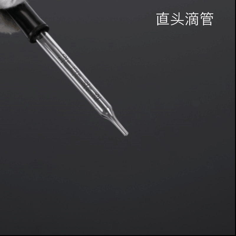 厂家直供玻璃刻度 滴管 1ML7*77 尖头斜头精油瓶滴管量大优惠