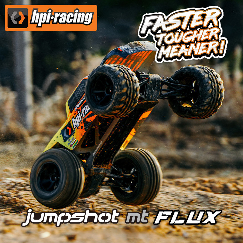 Hpi Remote-Controlled Monster Truck, American-Made 1:10 Electric Remote Control Model Car, Suitable for Ages 14 and Above