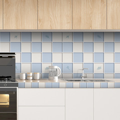 Waterproof and moisture-proof wall paper, thick and high-temperature resistant cabinet wall decorative wall sticker, oil and stain-resistant self-adhesive grease smoke sticker wallpaper