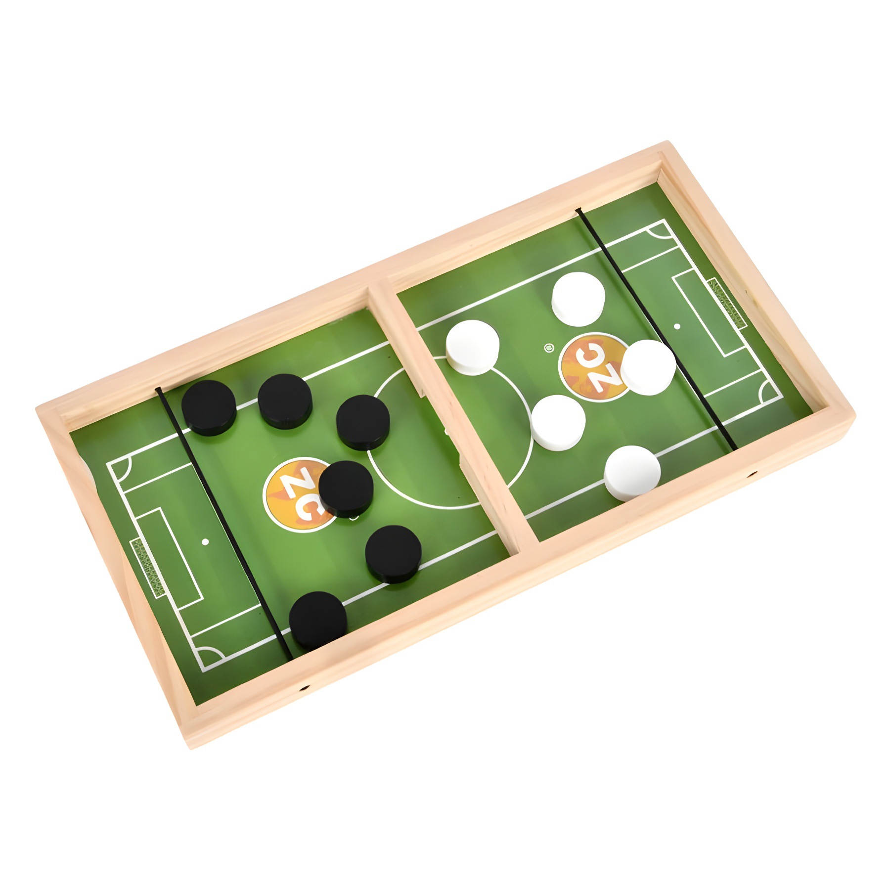 Niños divertidos 2 - en - 1 fútbol pop-up más Tetris doble juego de mesa divertido juguete de madera
