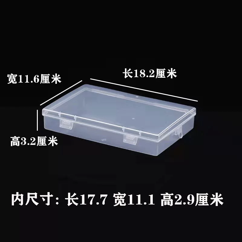 Rectangular universal transparent plastic medical mask