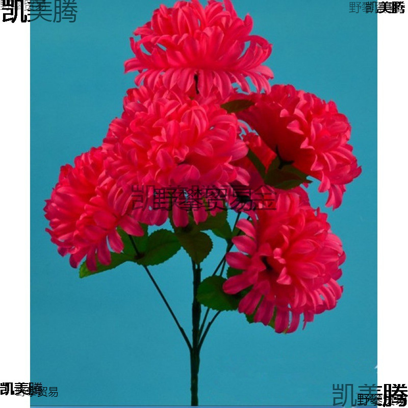 7 dahlias Qingming grave-sweeping tombs and memorial silk flower…