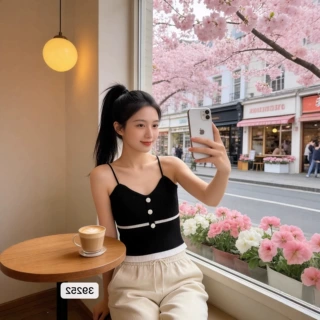 法式针织吊带背女夏内搭性感美背修身高级感打底抹胸上衣外穿