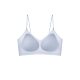 Summer thin camellia ultra-thin breathable seamless ice silk cool aesthetic back bra anti-gravity gathered pull bra