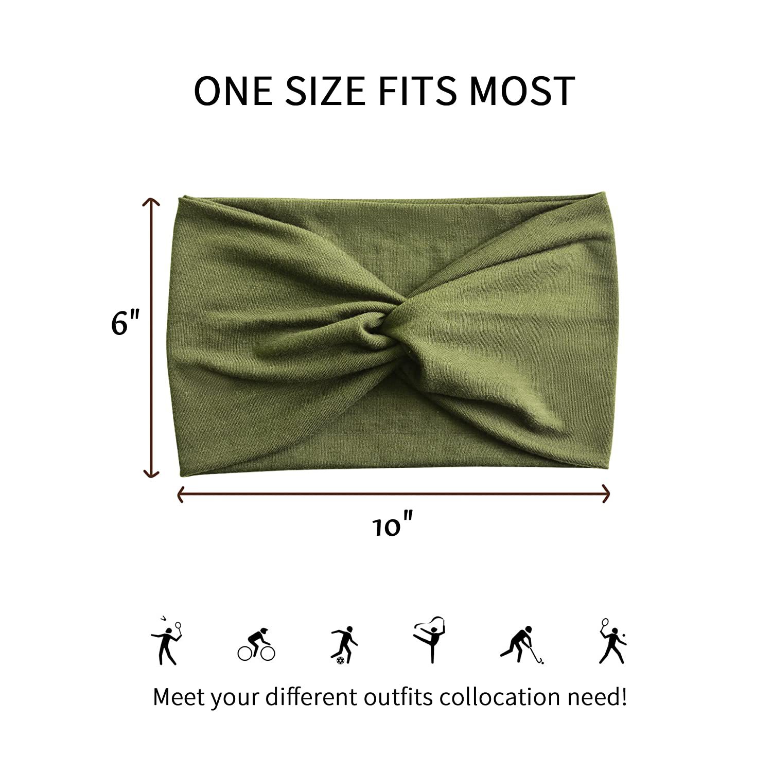 26g Weight Hair Band Hair Accessories Type 1 Piece Quantity Holiday, Daily Occasion Solid Color Pattern Women's Gender Simple Style Style Simple Style Solid Color Cloth Hair Band 7
