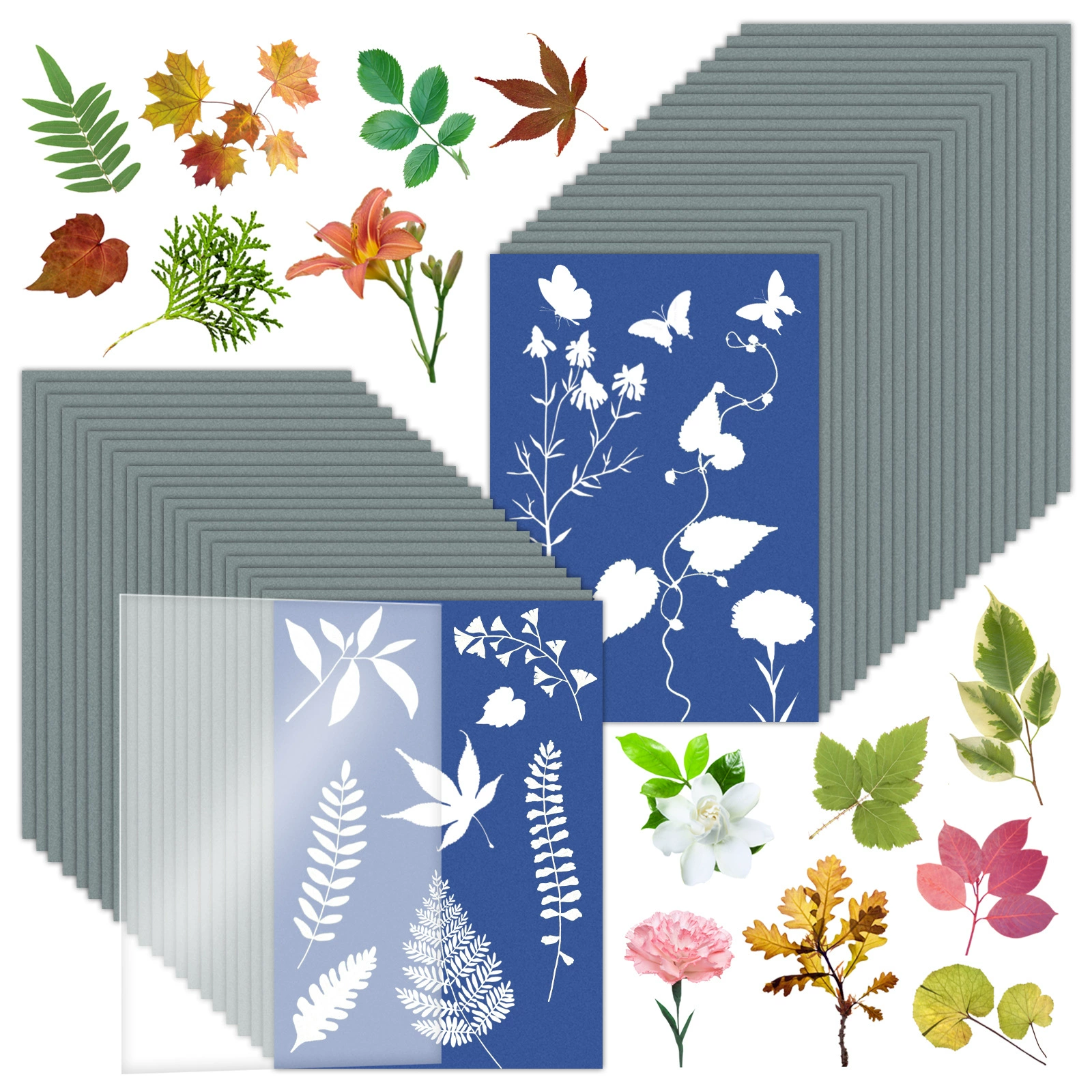 Бумаги Сянотипе бумаги Солнца бумаги печатания А5 Солнца чертеж 24 Голубой солнечный/32/40 ПК