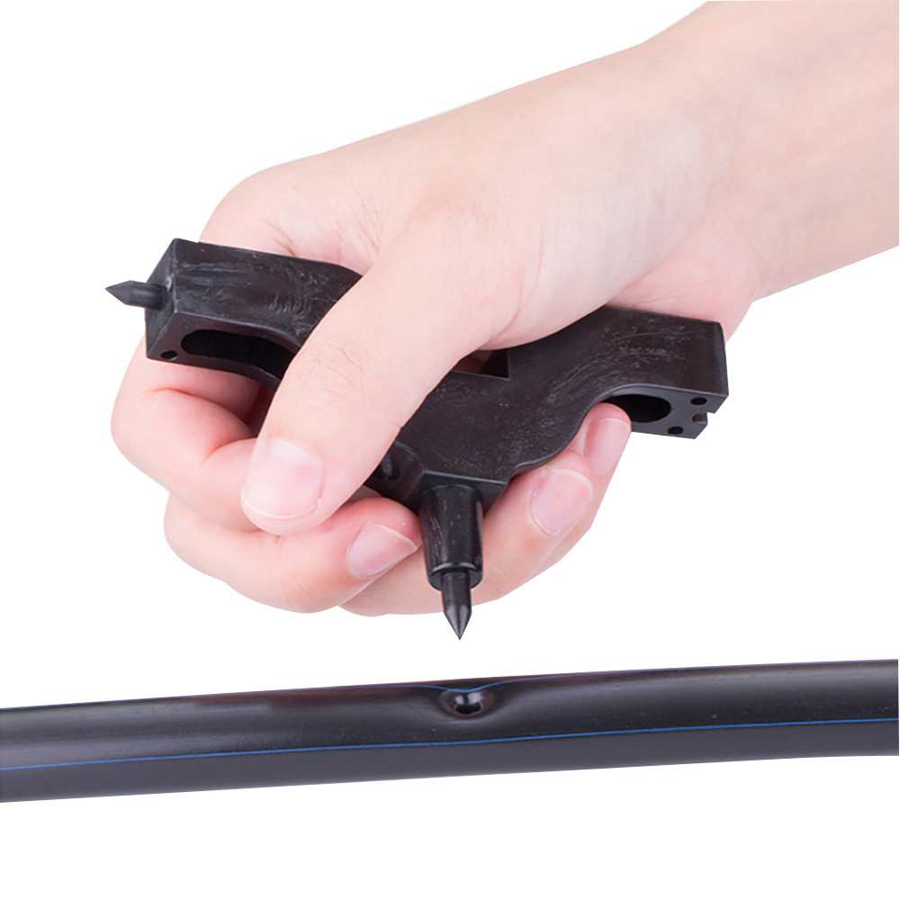 tubería de PE de riego agrícola 4 / 7 perforador capilar tubería de riego por goteo flecha de goteo herramienta de perforación 3mm 4mm perforador