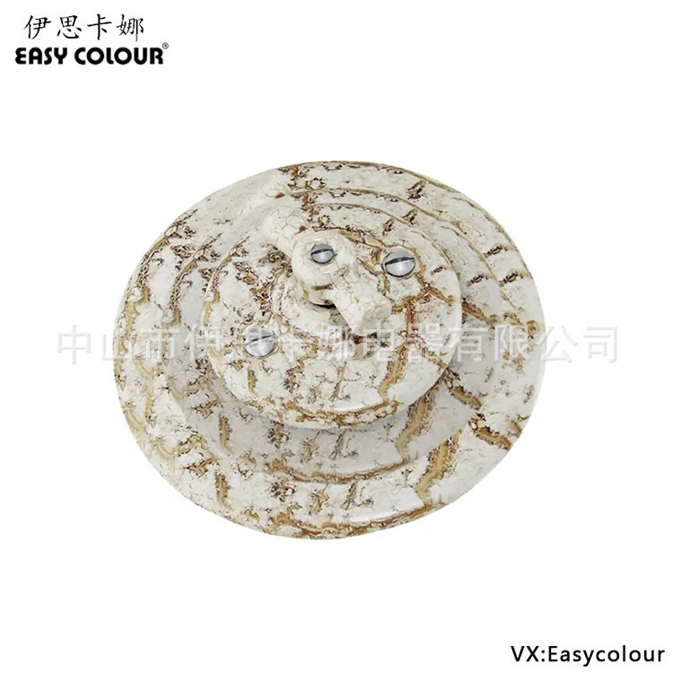 Marble flush mounted retro retro modern ceramic wall lamp switch