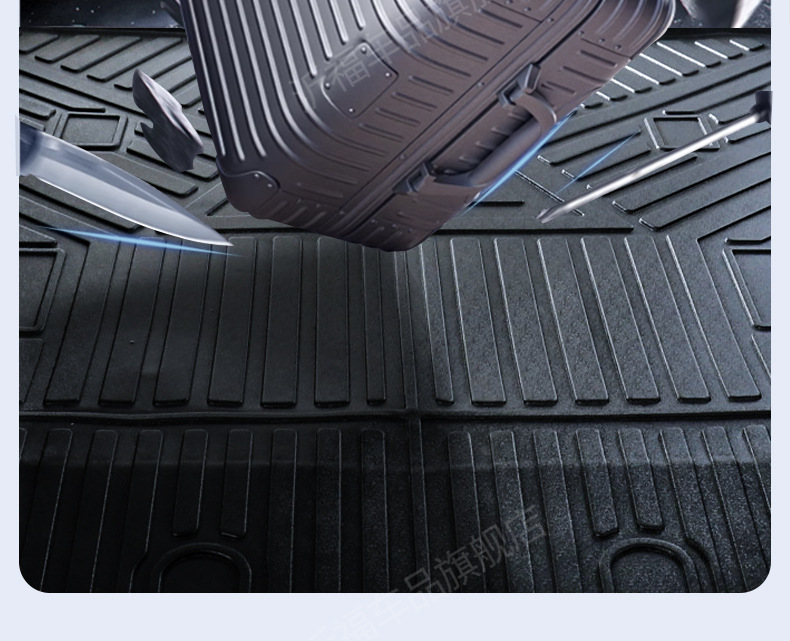 Suitable for Ruichi EC75 full-coverage TPE floor mats, specialized for freight/cargo and passenger versions, trunk and cabin mats, wear-resistant flooring