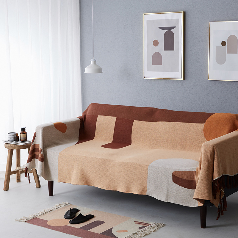 Original Pure Cotton Sofa Cover Wholesale Shower Curtain Full Cover Sofa Towel Fashion Sofa Covering Set One Piece Dropshipping