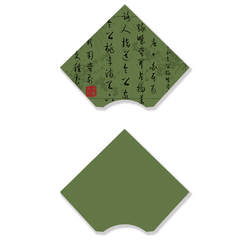 鲜花包装材料新款国风版尖角冰淇淋花束一体定型片手工花束包装纸|undefined